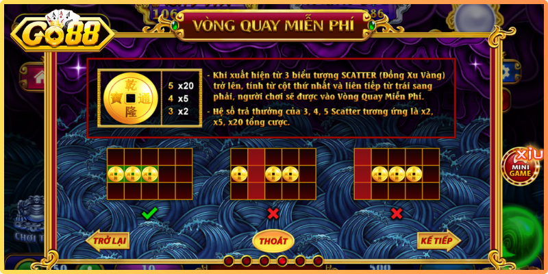 Các vòng quay miễn phí thường mang lại cơ hội nhận thưởng cao hơn